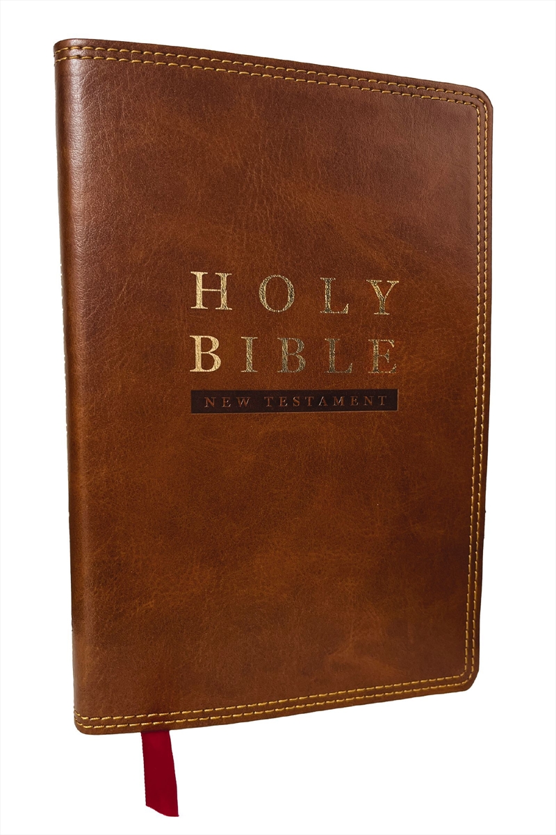 Nkjv Super Giant Print New Testament, Red Letter, Comfort Print [Brown]/Product Detail/Religion & Beliefs