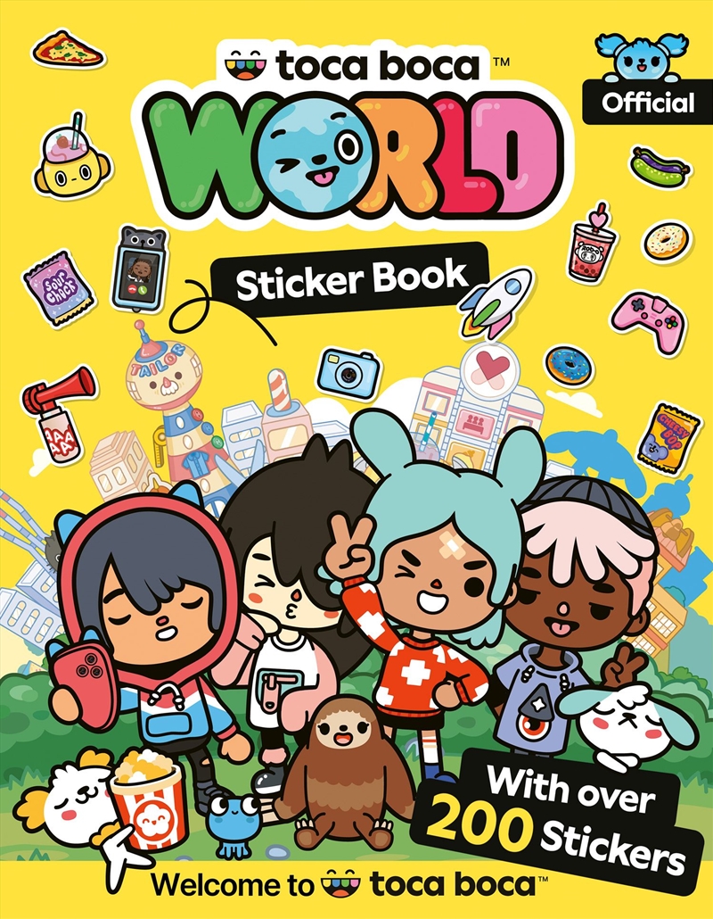 Toca Boca Sticker Book: Welcome To Toca Boca!/Product Detail/Early Childhood Fiction Books