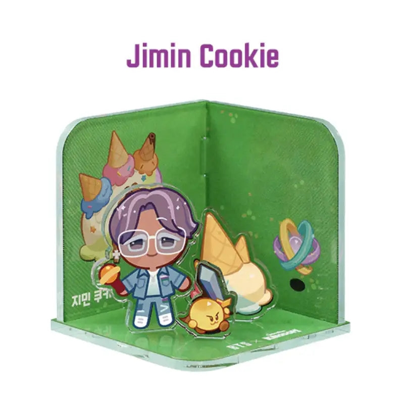 Bts X Cookie Run - Kingdom Mini Acrylic Stand (JIMIN)/Product Detail/KPOP Merch