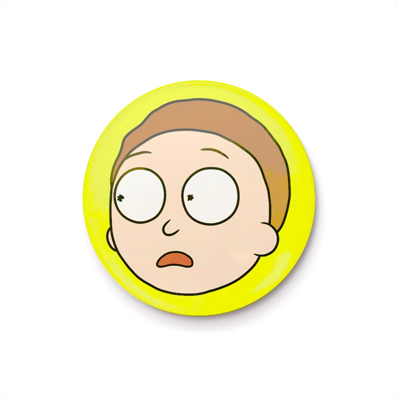 Rick and Morty - Morty Face - 25mm Pin Badge/Product Detail/Buttons & Pins