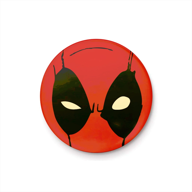 Deadpool - Face - 25mm Pin Badge/Product Detail/Buttons & Pins