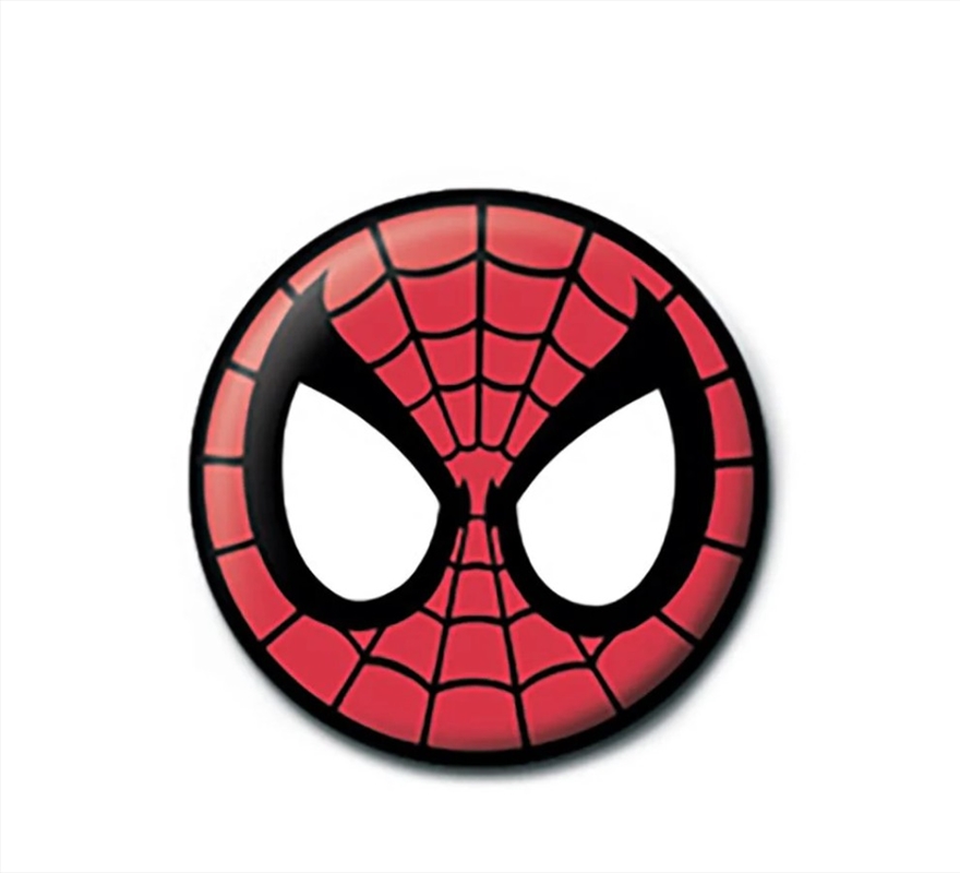 Spider-man - Eyes - 25mm Pin Badge/Product Detail/Buttons & Pins