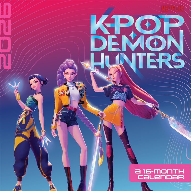 KPop Demon Hunters - 2026 Square Wall Calendar/Product Detail/Calendars & Diaries