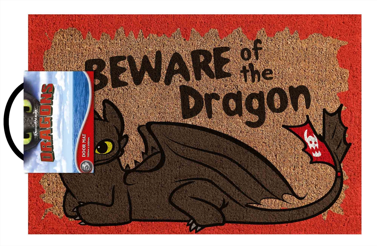How To Train Your Dragon - Beware - Doormat/Product Detail/Homewares