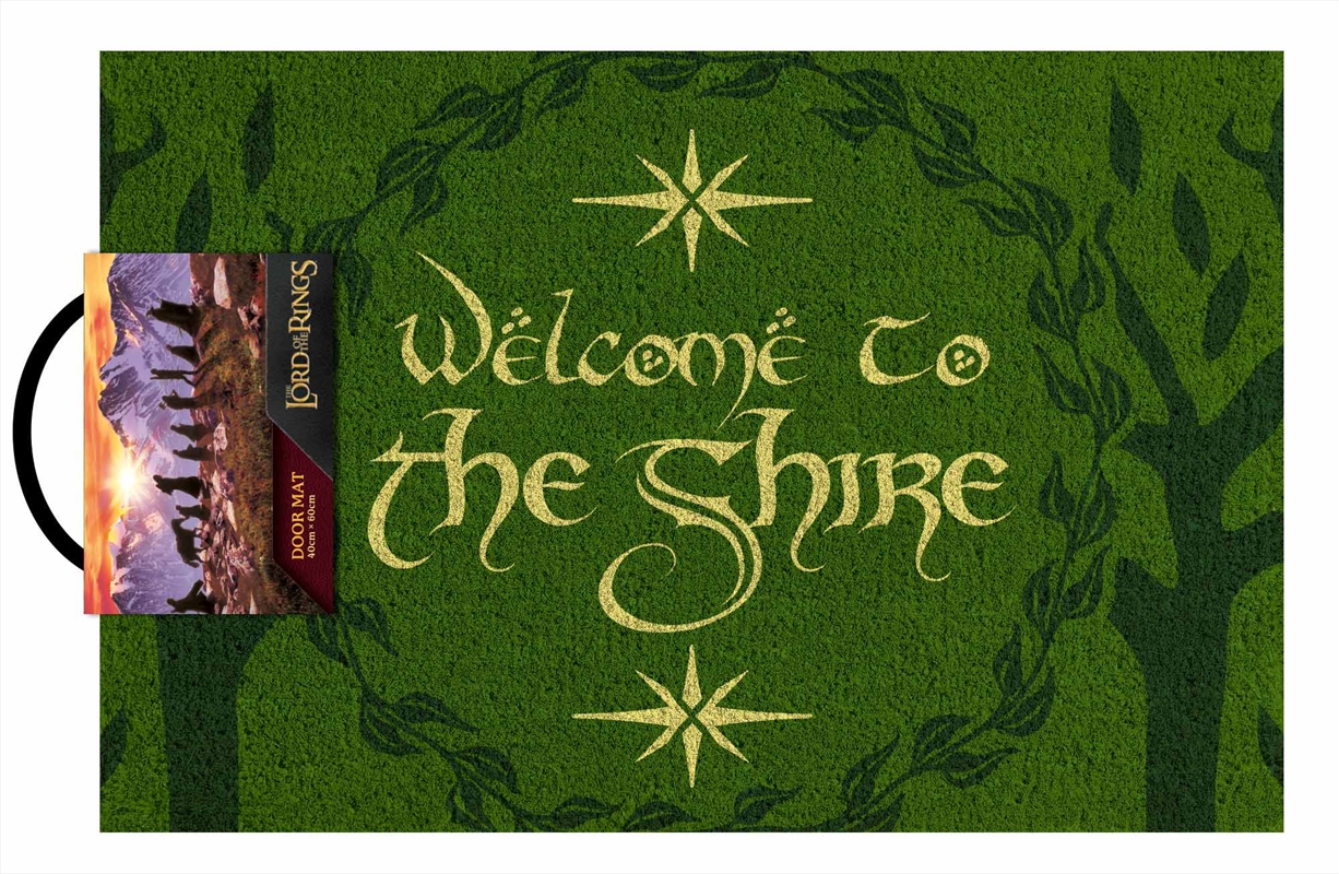 Lord of The Rings - Welcome to Shire - Doormat/Product Detail/Homewares