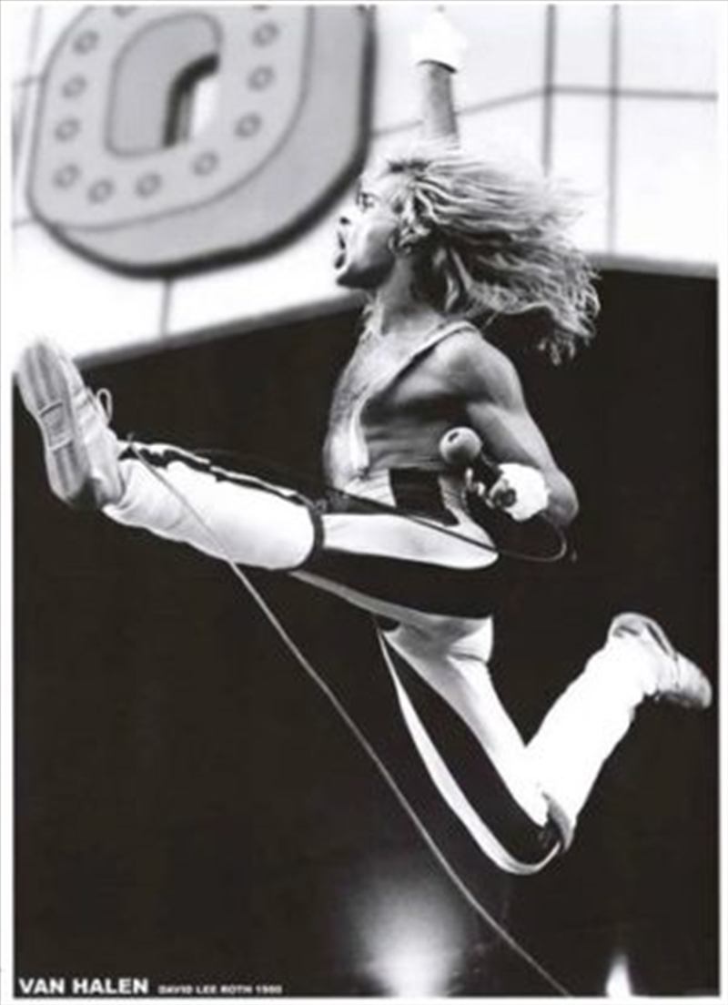 Van Halen - David Lee Roth - Euro Poster/Product Detail/Posters & Prints