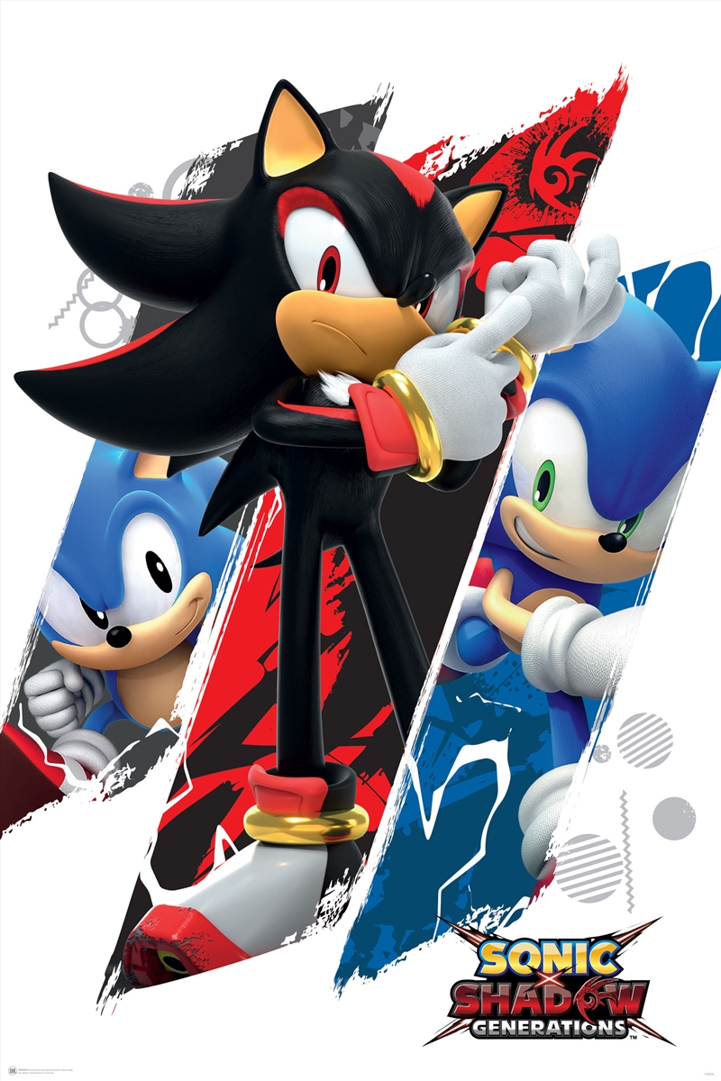 Sonic the Hedgehog - Sonic and Shadow - Reg Poster/Product Detail/Posters & Prints