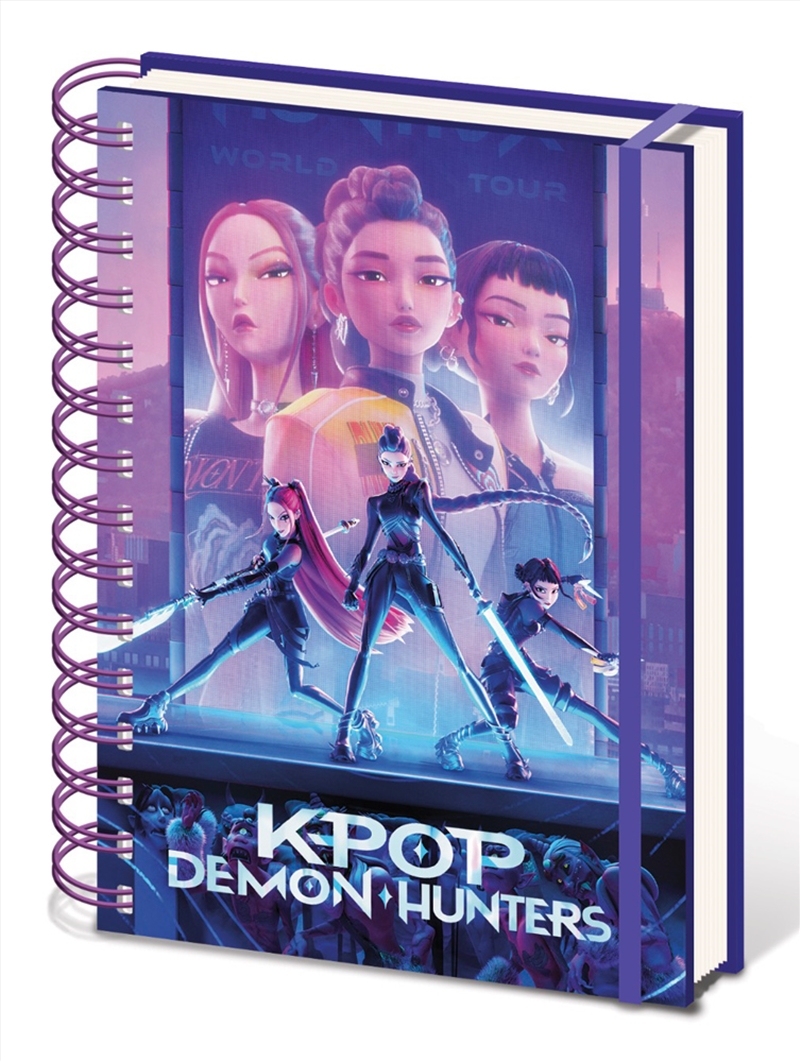 KPop Demon Hunters - Stage - A5 Wiro Notebook/Product Detail/Notebooks & Journals