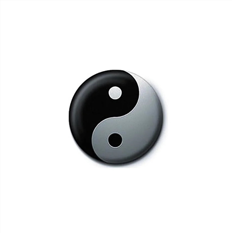 Yin Yang - Symbol - 25mm Pin Badge/Product Detail/Buttons & Pins
