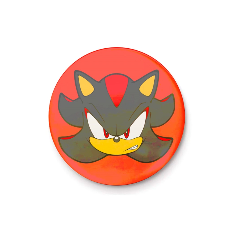 Sonic The Hedgehog - Shadow Face - 25mm Pin Badge/Product Detail/Buttons & Pins