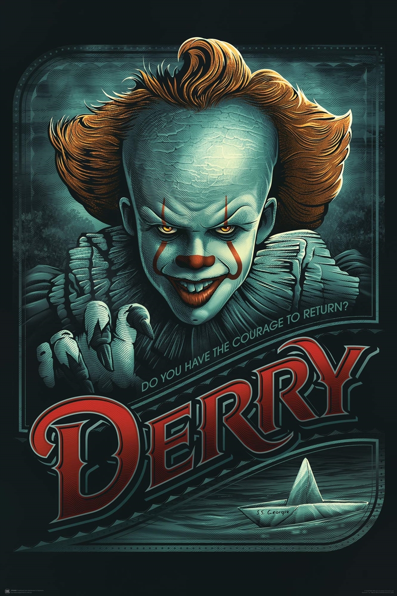 IT: Welcome to Derry - Pennywise - Reg Poster/Product Detail/Posters & Prints