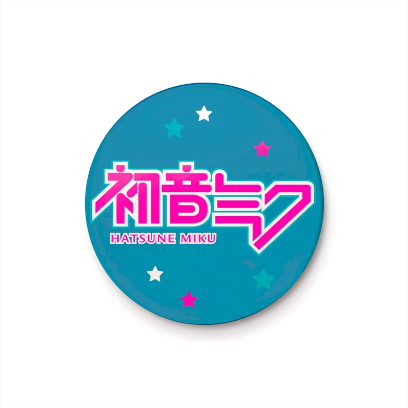 Hatsune Miku - Logo - 25mm Pin Badge/Product Detail/Buttons & Pins