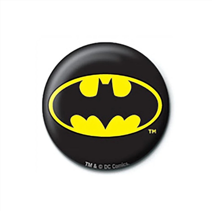 DC Comics - Batman Logo - 25mm Pin Badge/Product Detail/Buttons & Pins