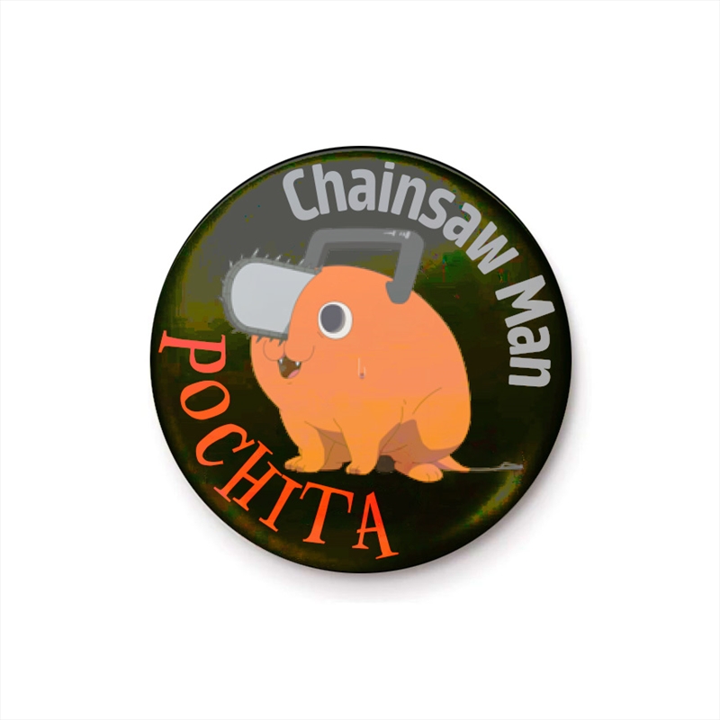 Chainsaw Man - Pochita - 25mm Pin Badge/Product Detail/Buttons & Pins