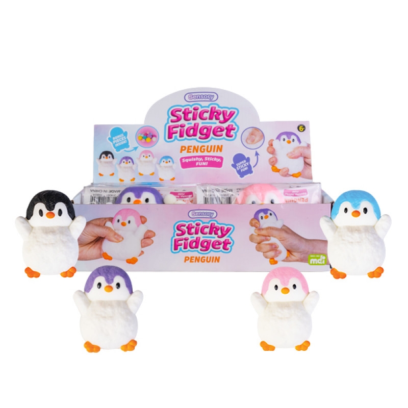 Sticky Fidget Penguin (Sent At Random)/Product Detail/Toys