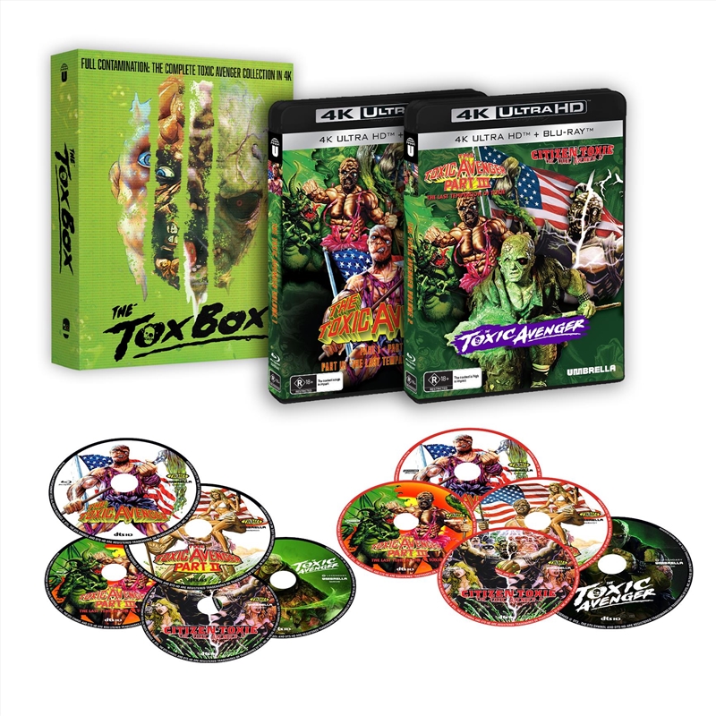 Toxic Avenger  Blu-ray + UHD - 5 Pack, The/Product Detail/Horror