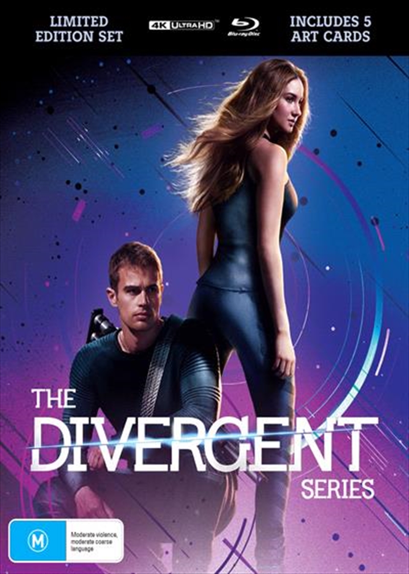 Divergent Series - Limited Edition  Blu-ray + UHD - 3-Film Collection Lenticular Hardcover + Art Ca/Product Detail/Sci-Fi