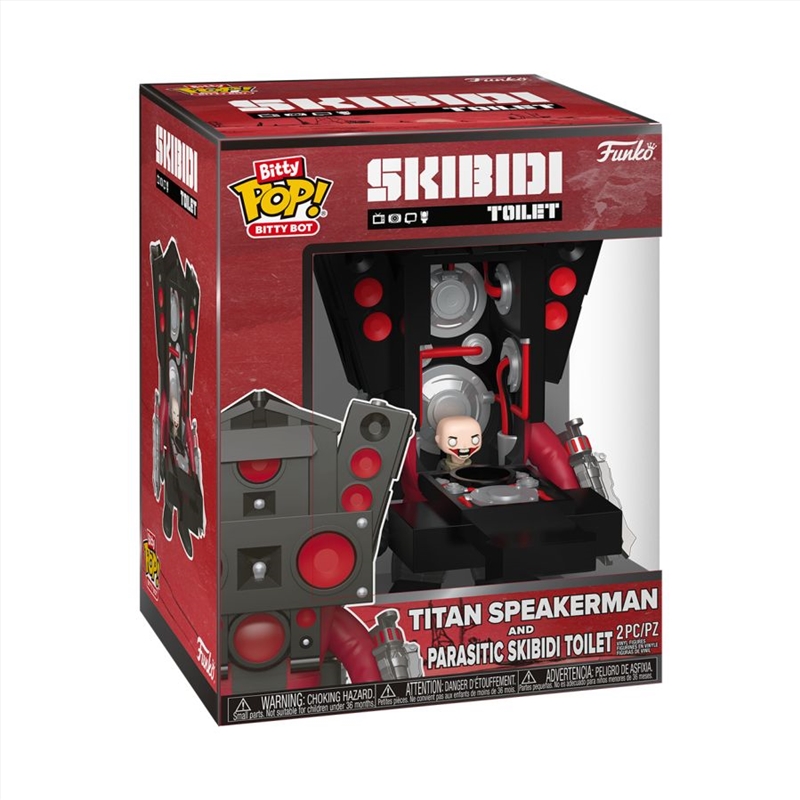 Skibidi Toilet - Titan Speakerman Bitty Pop! Bot/Product Detail/Funko Collections