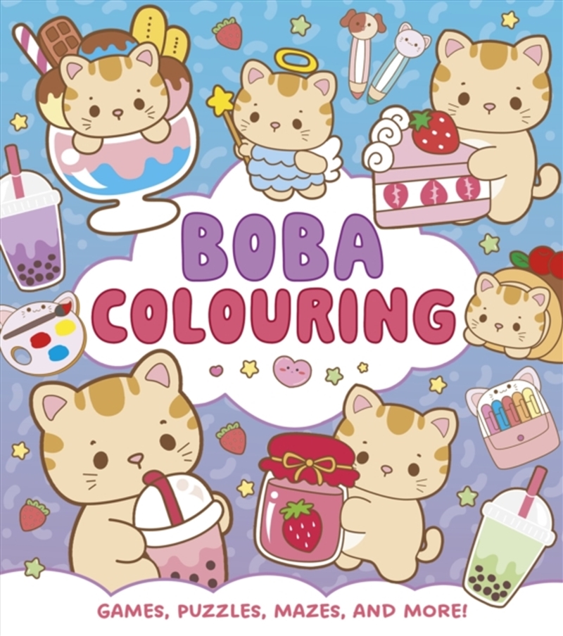 Boba Colouring : Games, Puzzles, Mazes and More!/Product Detail/Kids Colouring