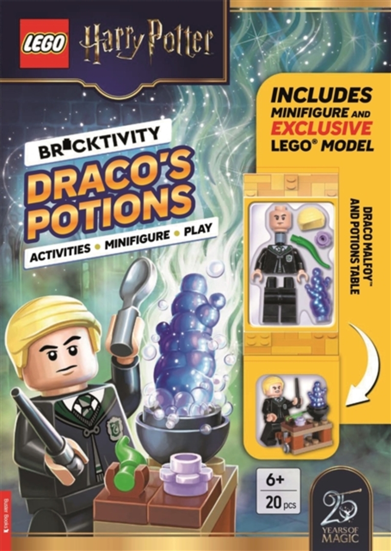 LEGO® Harry Potter™: Draco’s Potions (with Draco Malfoy™ minifigure and Potions Table)/Product Detail/Kids Activity Books
