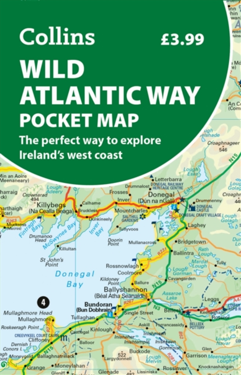 Wild Atlantic Way Pocket Map : The Perfect Way to Explore Ireland’s West Coast/Product Detail/Geography
