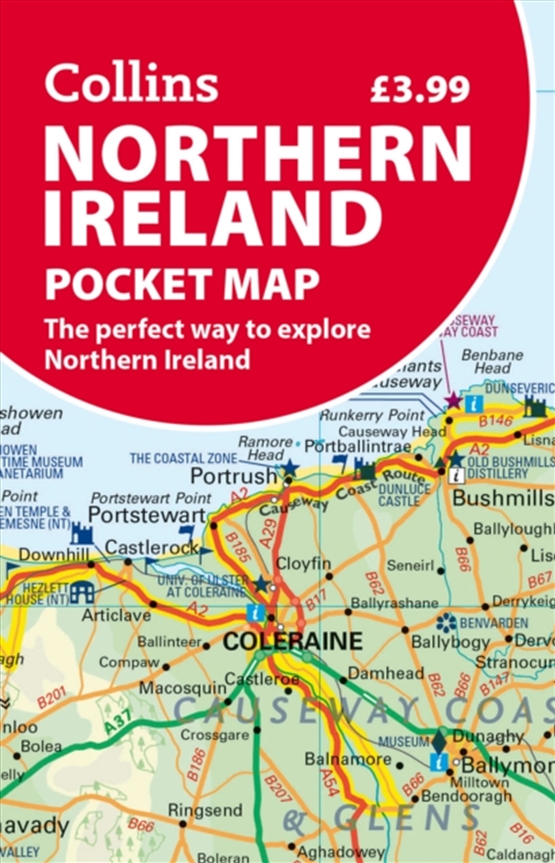 Northern Ireland Pocket Map : The Perfect Way to Explore Northern Ireland/Product Detail/Geography