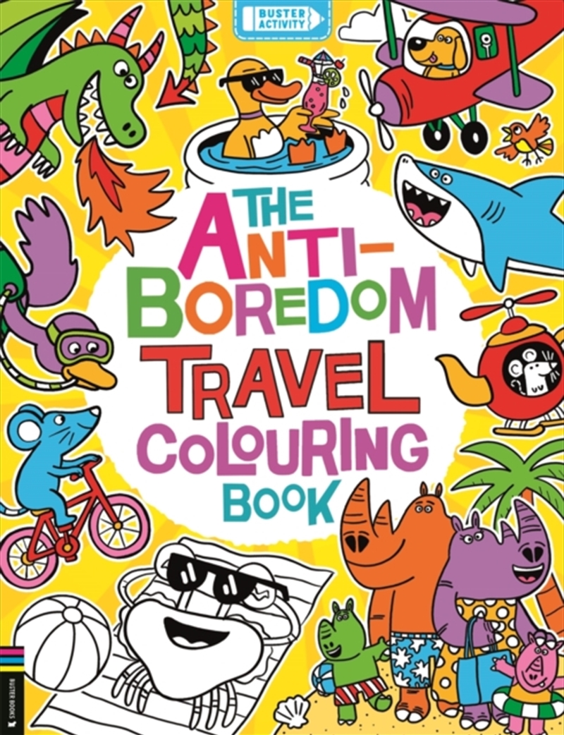 The Anti-Boredom Travel Colouring Book/Product Detail/Kids Colouring