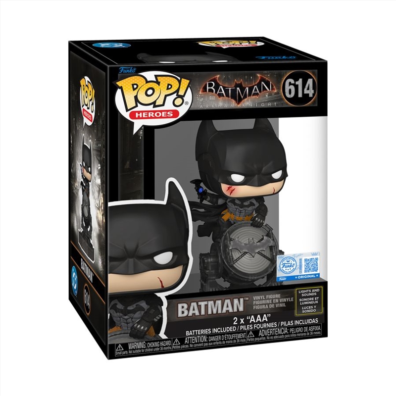 DC Comics - Batman Pop! Premium w/SFX/Product Detail/Deluxe Pop Vinyl