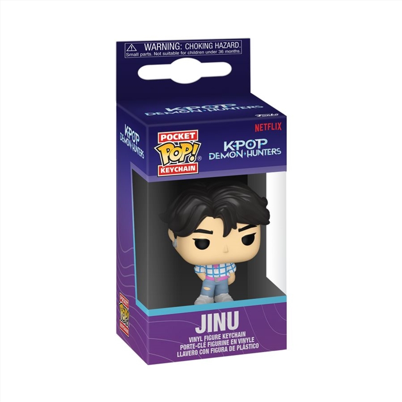 KPop Demon Hunters - Jinu Pop! Keychain/Product Detail/Pop Vinyl Keychains