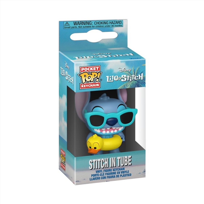 Lilo & Stitch - Tuber Stitch Pop! Keychain/Product Detail/Pop Vinyl Keychains