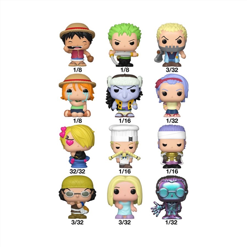 One Piece - Bitty Pop! Blind Bag (Sent at Random)/Product Detail/Funko Collections