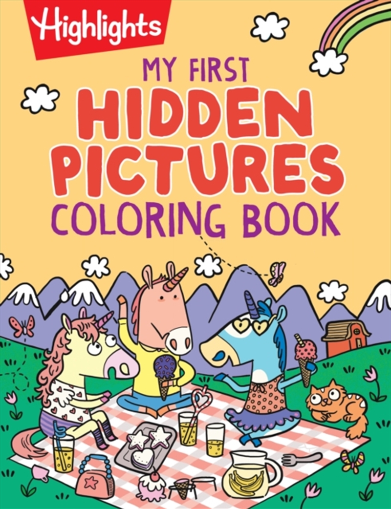 My First Hidden Pictures Coloring Book : Preschool Coloring Book with Highlights Hidden Pictures Puz/Product Detail/Kids Colouring