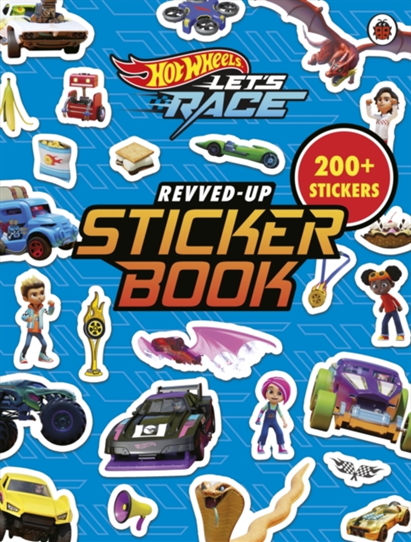 Hot Wheels: Let’s Race: Revved Up Sticker Book/Product Detail/Kids Activity Books