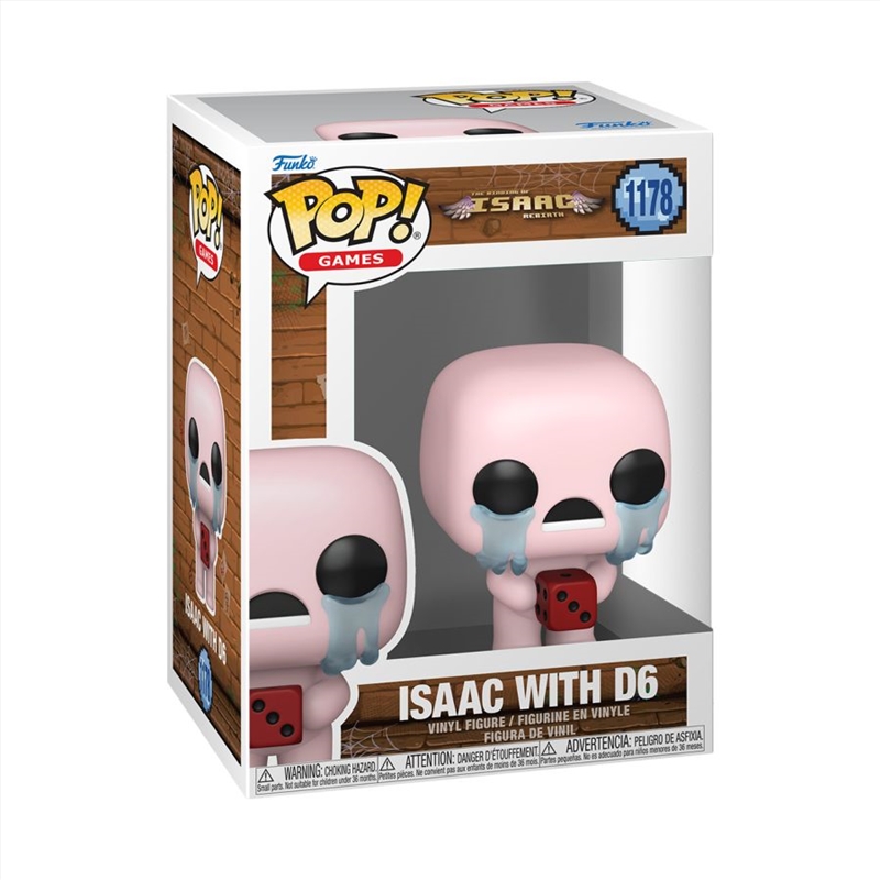 Binding of Isaac - Isaac w/Dice Pop! Vinyl/Product Detail/Standard Pop Vinyl