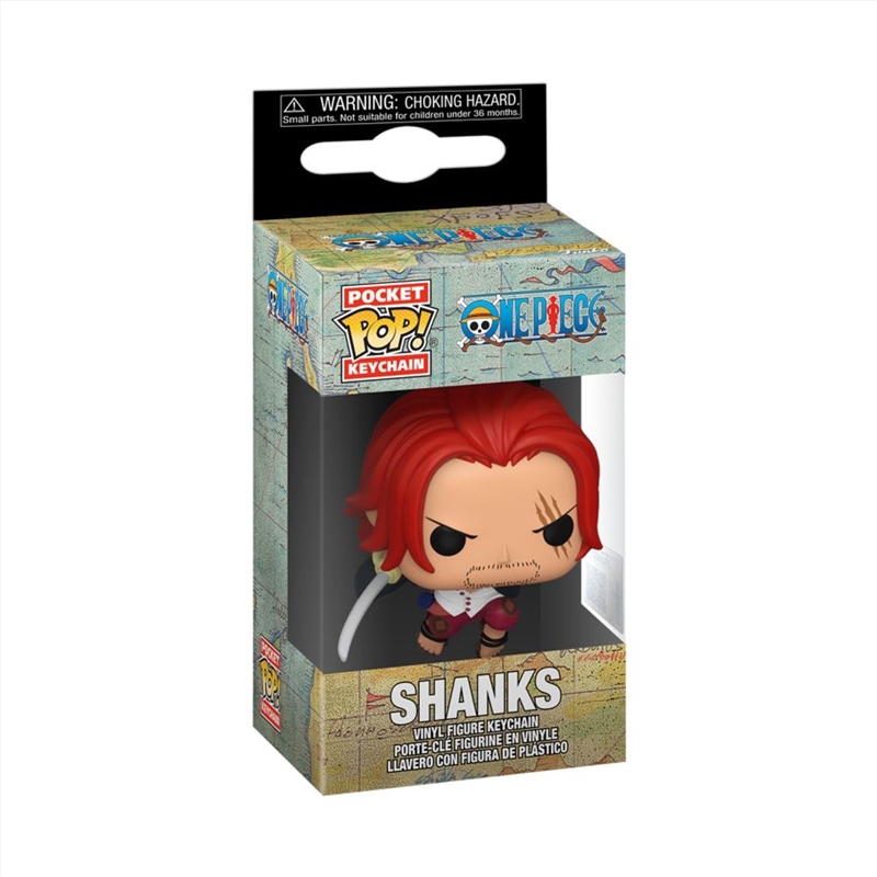 One Piece - Shanks Pop! Keychain/Product Detail/Pop Vinyl Keychains