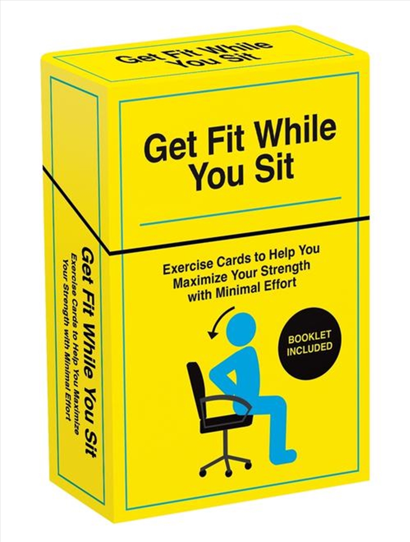 Get Fit While You Sit/Product Detail/Fitness, Diet & Weightloss