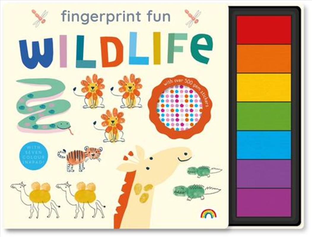 Fingerprint Fun - Wild/Product Detail/Kids Activity Books