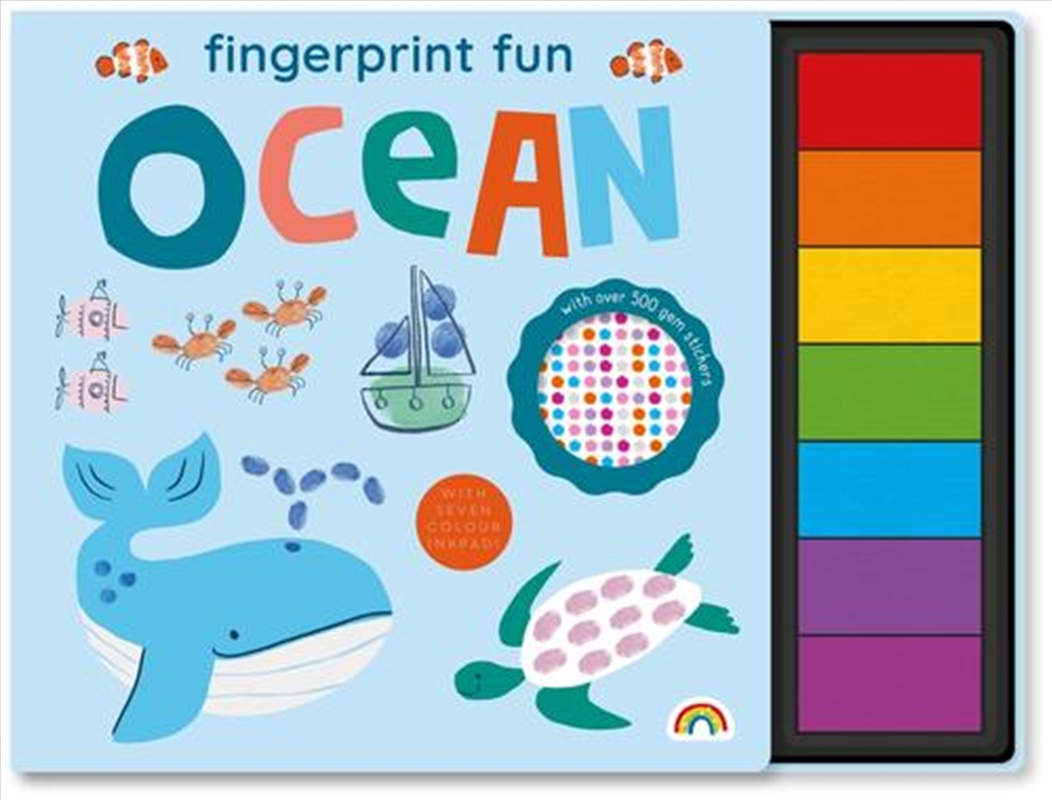 Fingerprint Fun - Ocean/Product Detail/Kids Activity Books