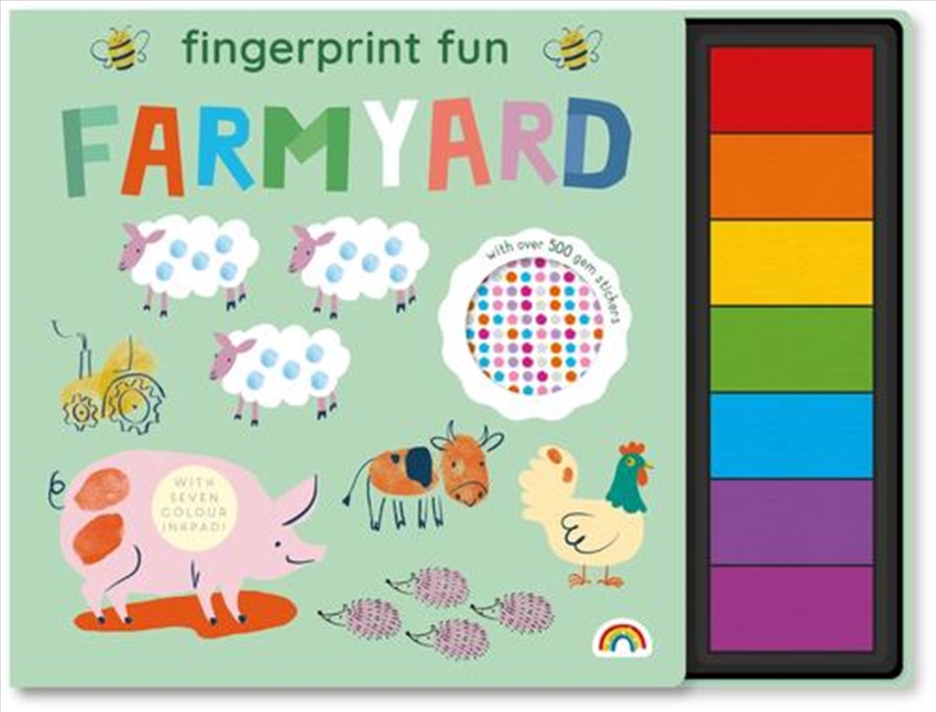 Fingerprint Fun - Farmyard/Product Detail/Kids Activity Books
