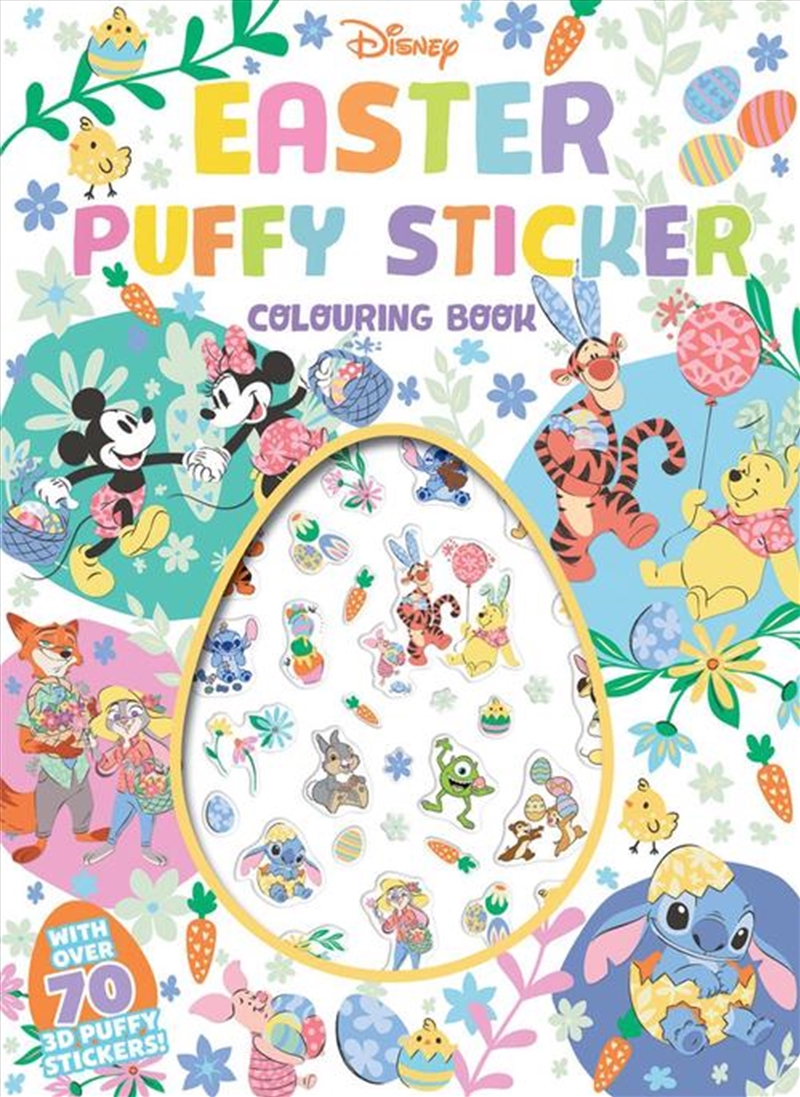 Disney: Easter Puffy Sticker Colouring Book/Product Detail/Kids Activity Books