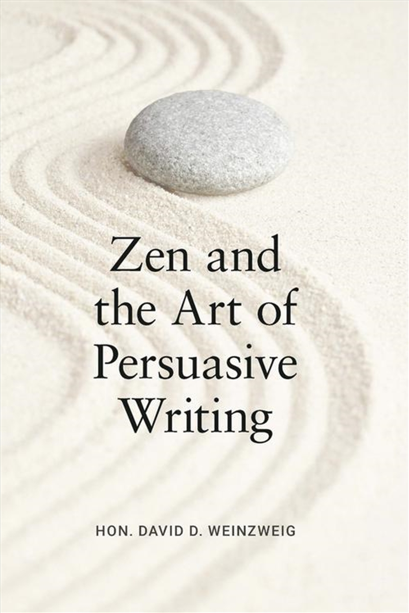 Zen and the Art of Persuasive Writing/Product Detail/Law