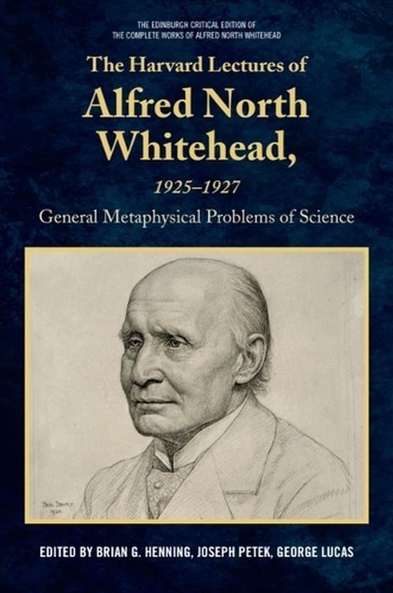 The Harvard Lectures of Alfred North Whitehead, 1925 - 1927/Product Detail/Reading