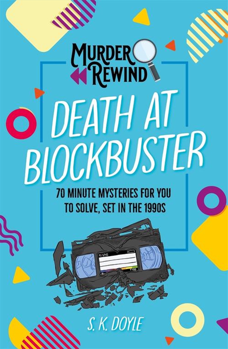Murder Rewind: Death at Blockbuster/Product Detail/Adults Activity Books