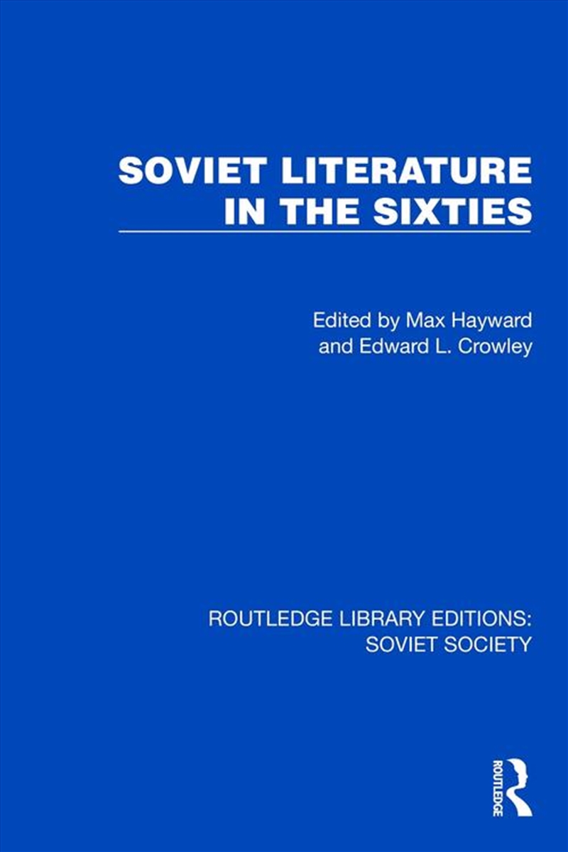 Soviet Literature in the Sixties/Product Detail/History