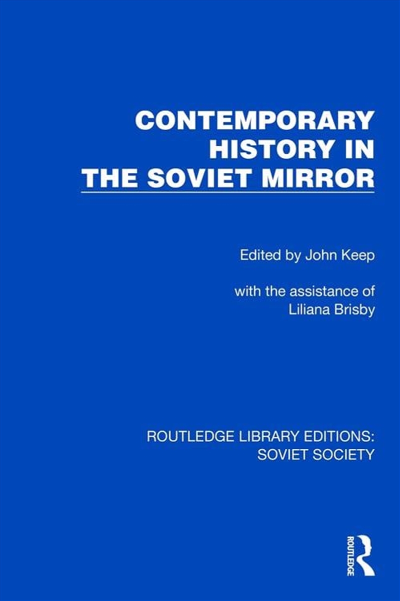 Contemporary History in the Soviet Mirror/Product Detail/Politics & Government
