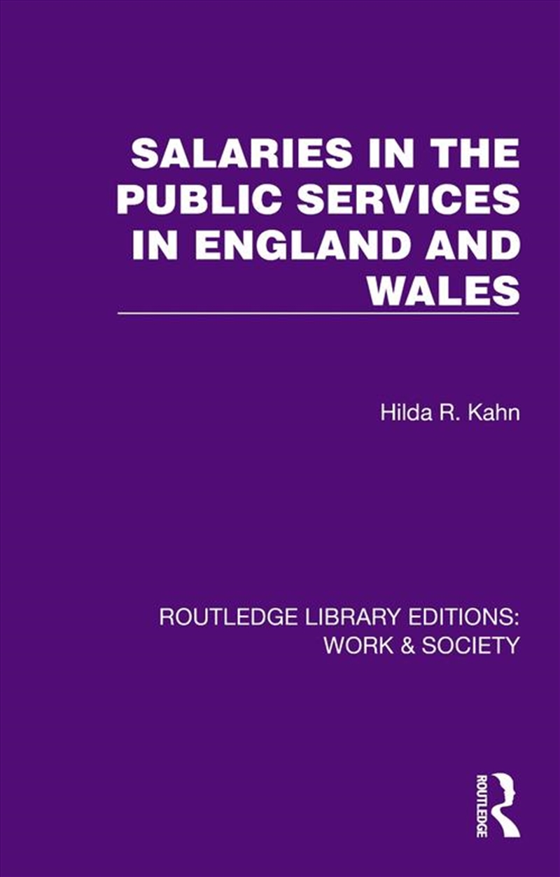 Salaries in the Public Services in England and Wales/Product Detail/History