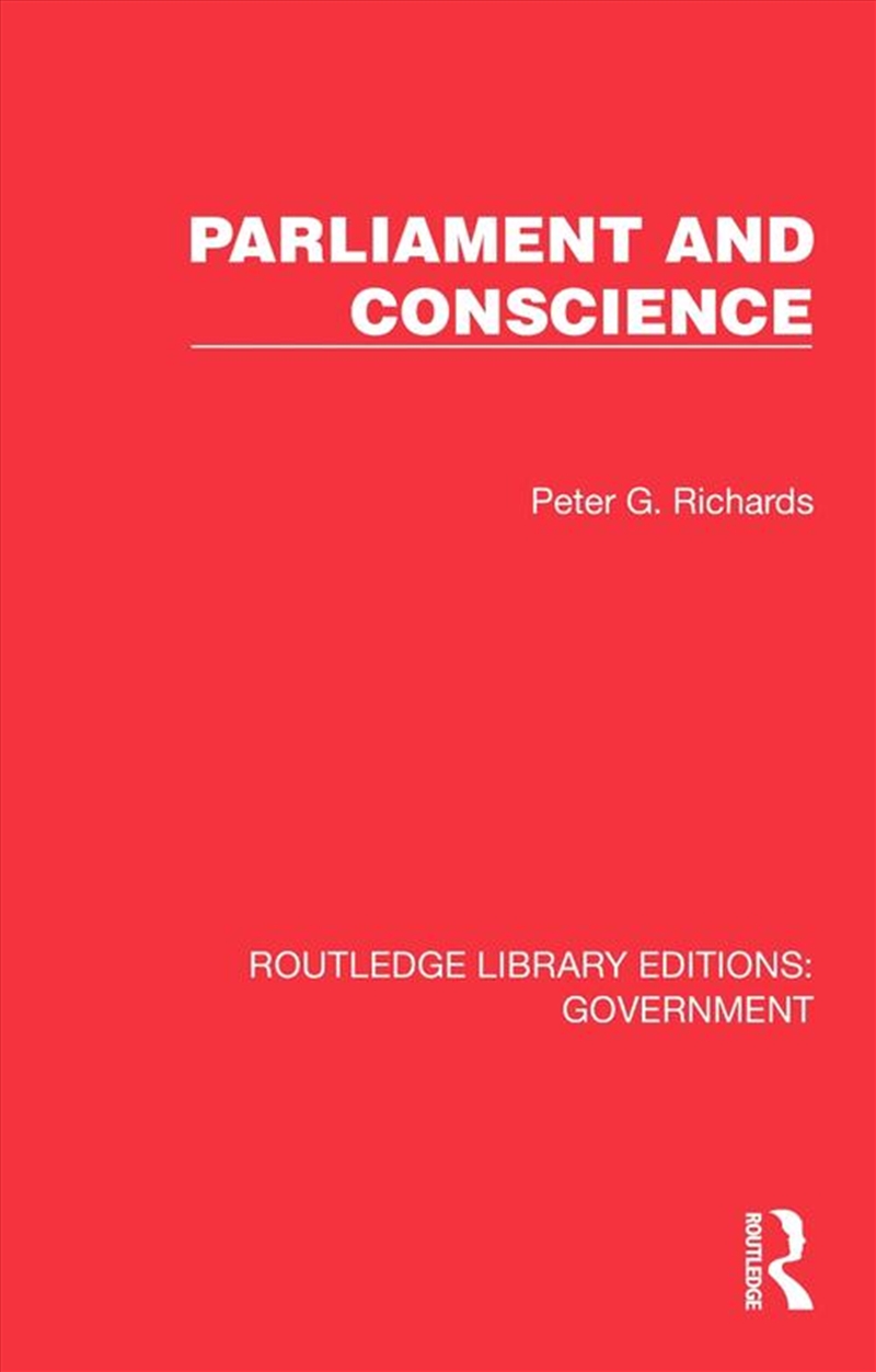 Parliament and Conscience/Product Detail/Politics & Government