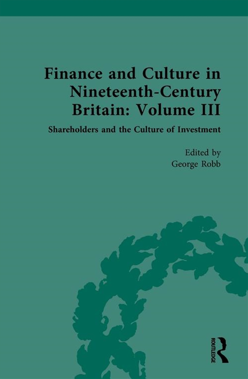 Finance And Culture In Nineteenth Century Britain/Product Detail/Reading