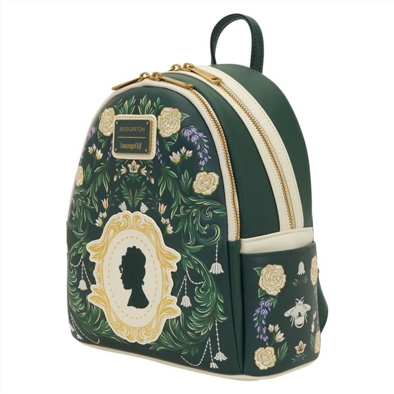 Loungefly Bridgerton - Silhouette Floral Mini Backpack/Product Detail/Bags