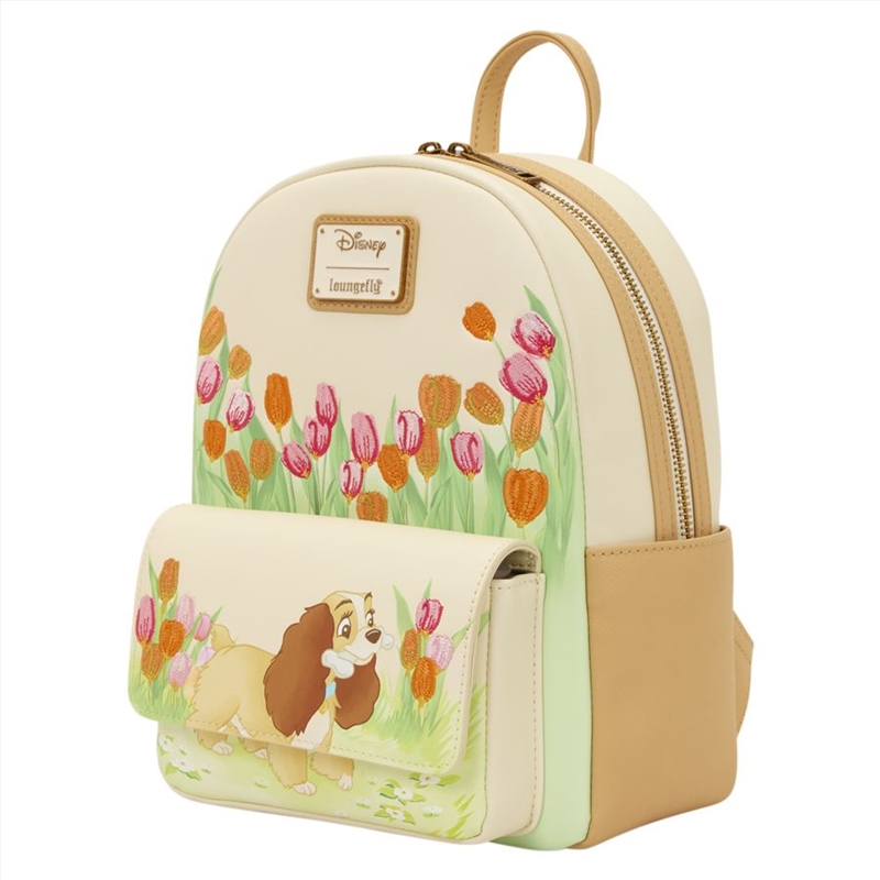 Loungefly Lady and the Tramp - Pastel Tulip Mini Backpack/Product Detail/Bags